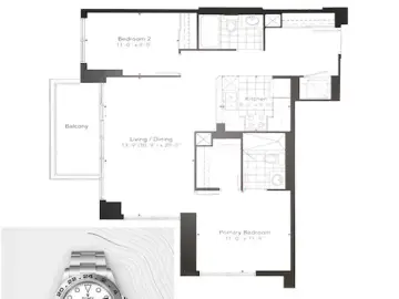 Condominium with xxx sqft, x Bedrooms, x Bathrooms