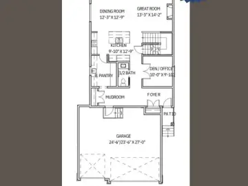 Detached House with xxxx sqft, x Bedrooms, x Bathroom