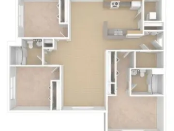 Land with 1132 sqft, 3 Bedrooms, 2 Bathrooms