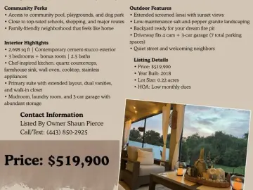 Land with xxxx sqft, x Bedrooms, xx Bathrooms